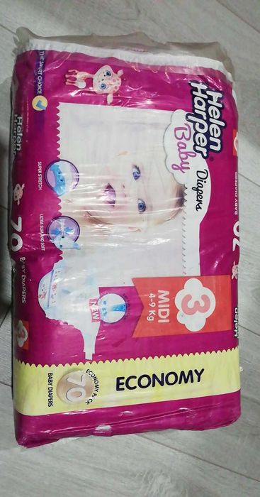 Памперси pampers и helen harper   , номер 3