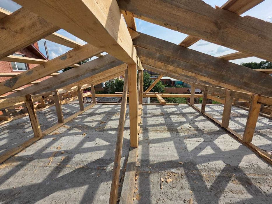 Ремонт крыши кровли , профлист, ондулин , бикрост, черепица, конёк,