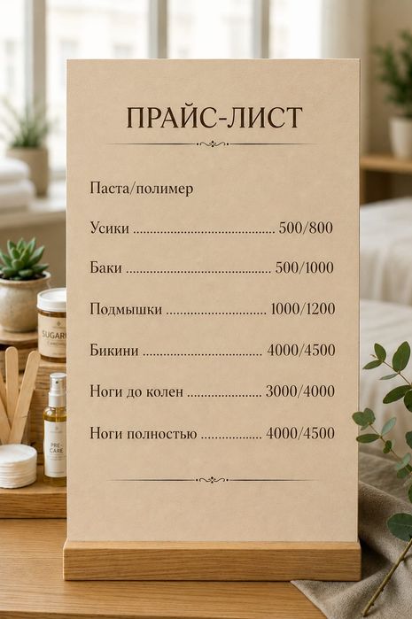 Шугаринг для милых дам