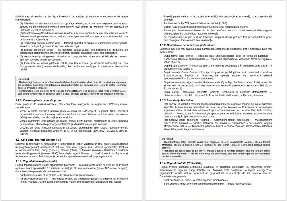 Biologie (cod 009) – Vol. I-II – Sinteze tematice si probe rezolvate - Ghid de pregatire examenele de Definitivare in Invatamant si Titularizare