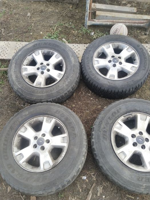 Диски титановые на 17 с резиной стоял на пекапе форд