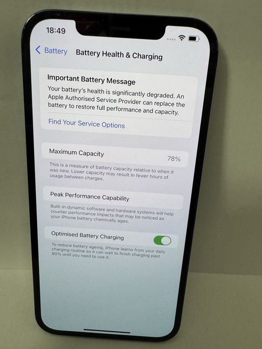 Apple iphone 12 pro max 256gb blue