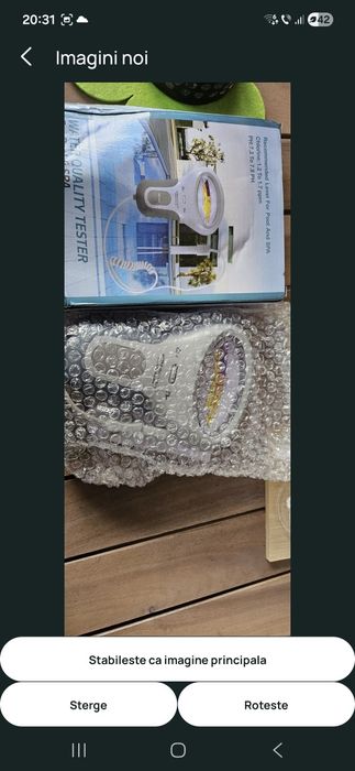 Tester apa PH si  Clor