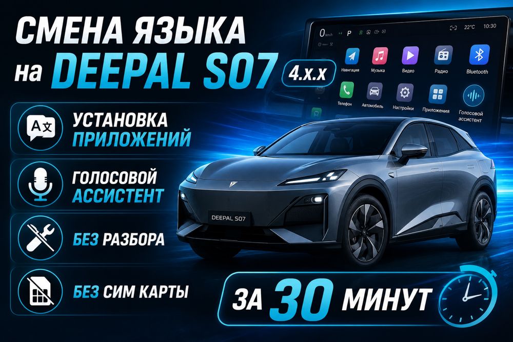 Русификация Deepal S07 2026