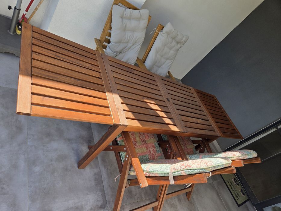 Set mobilier terasa masa extensibila