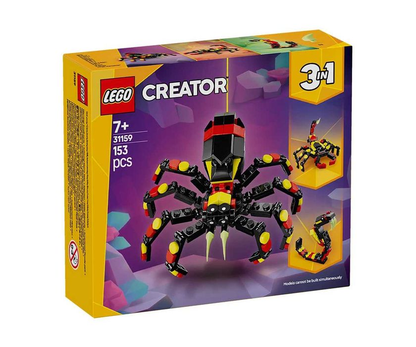 LEGO Creator 31159 - Диви животни: Изненадващ паяк / Surprising Spider