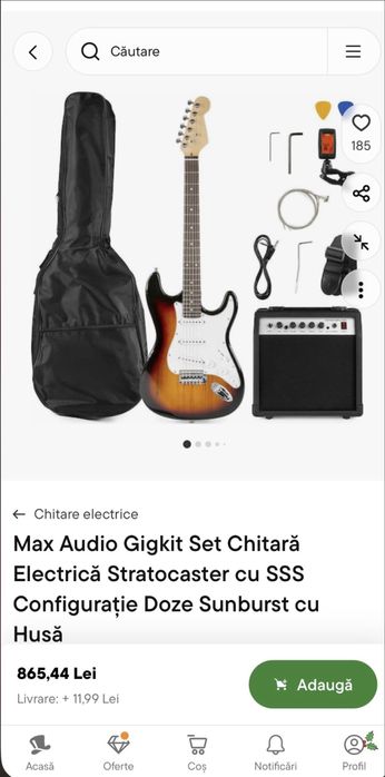 Chitara electrica max muzic