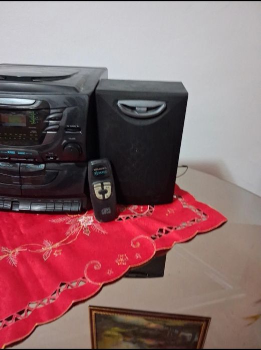 Boombox audio sistem functional