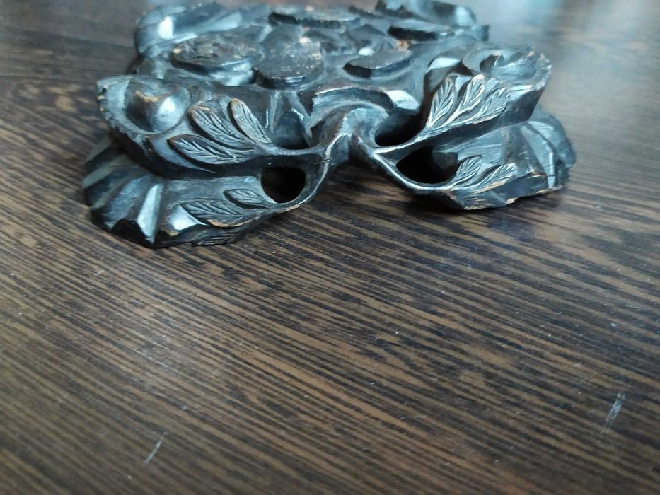 suport / sculptura lemn pt ibric / ceainic