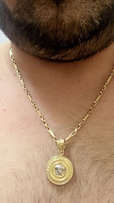 Vand lant din Aur pt barbati de 14k