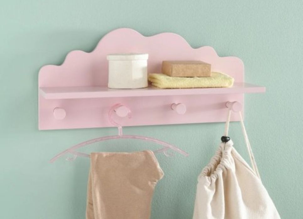 Детска закачалка с рафт в три цвята