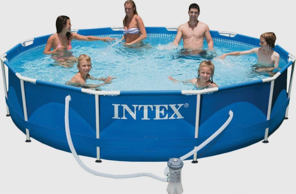 INTEX каркасный бассейн BASEN стойка бассейн  366×76 FILTR bassen 457