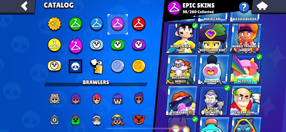 Аккаунт Brawl Stars