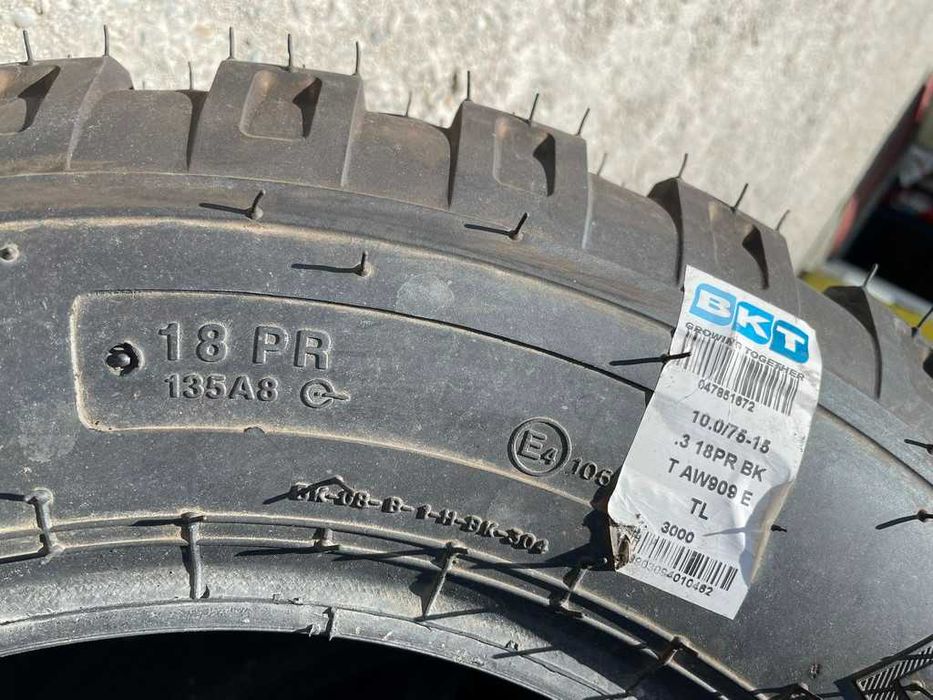 10.0/75-15.3 BKT Anvelope noi de remorca vidanje Cauciucuri 18PR