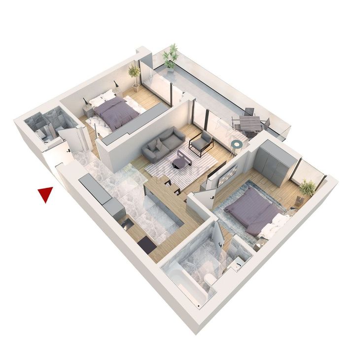 Apartament 3 camere Tunari | Herastrau Parc