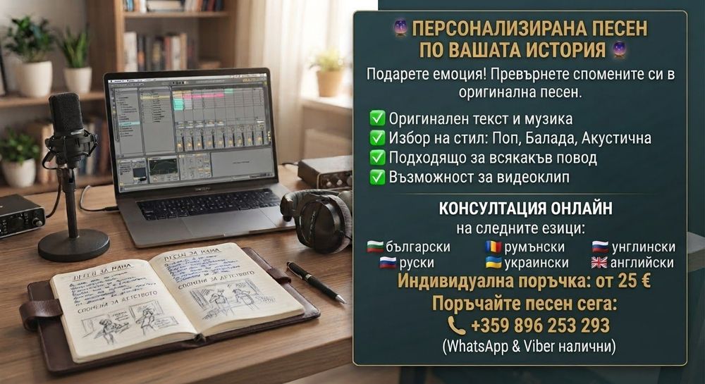 Персонализирна  Песен По Вашата  История