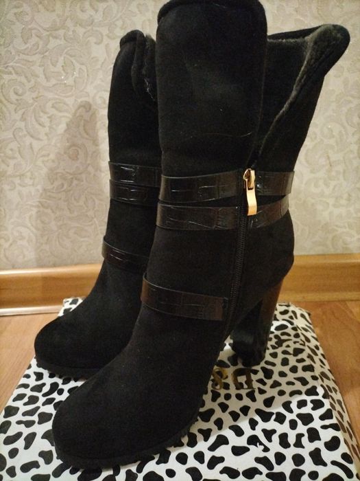 Ботильоны зимние