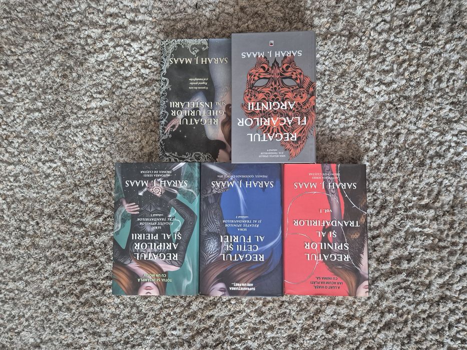 Seria Acotar-Sarah J.Maas(editie cartonata)