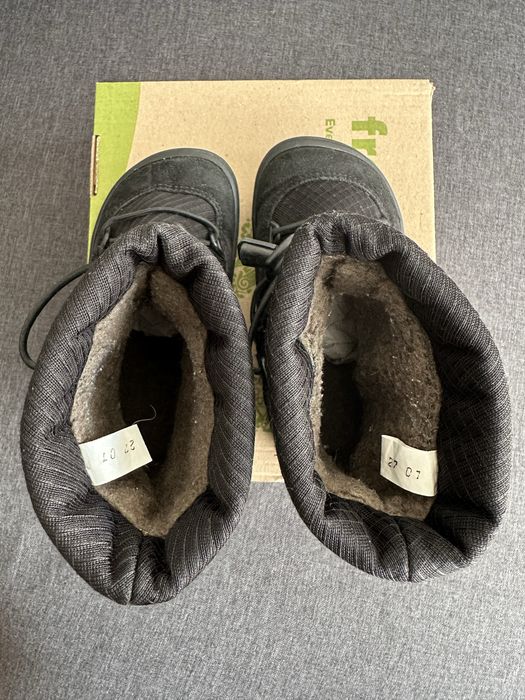 Детски зимни боти Froddo Barefoot Tex Track Wool, номер 27