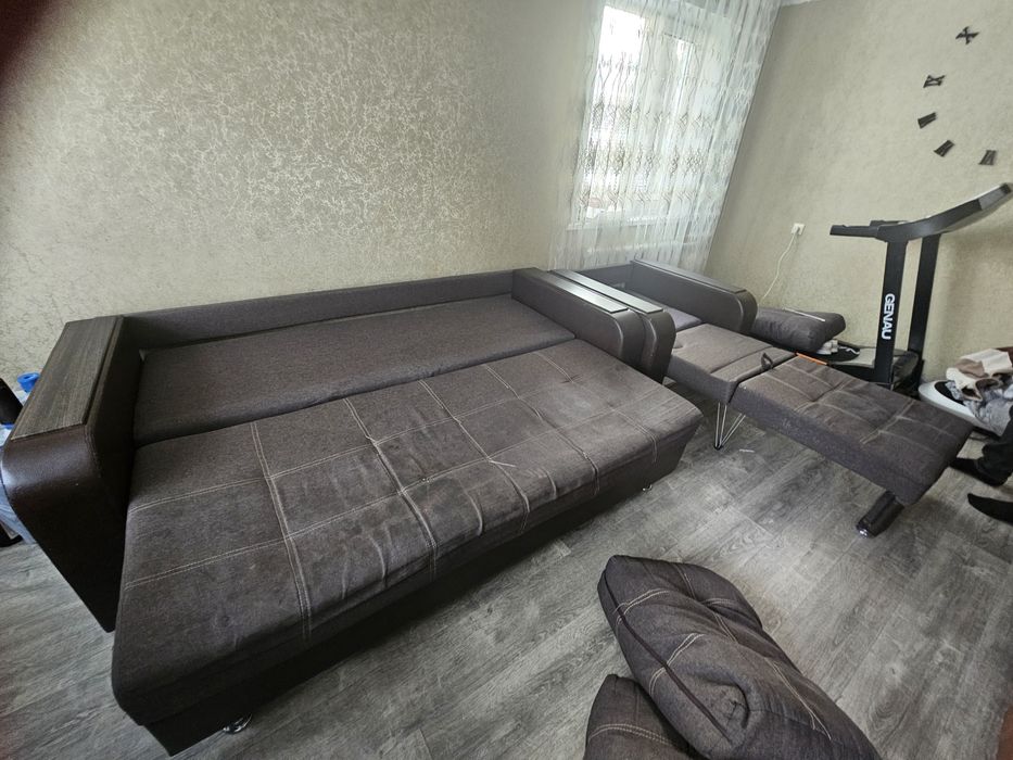 Диван и кресло кровать бу