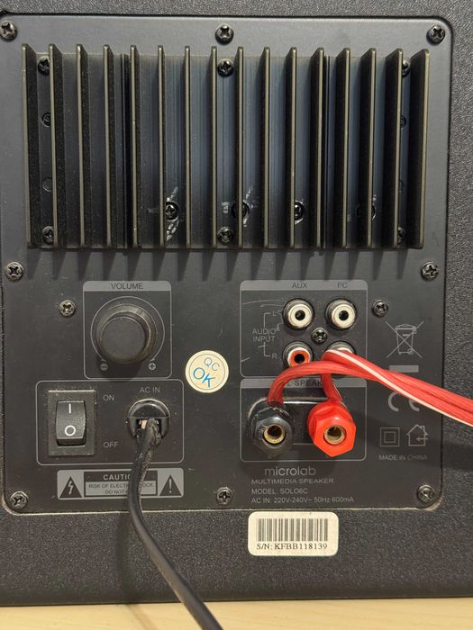 Boxe active Microlab 6C, 100W, bluetooth, stare buna