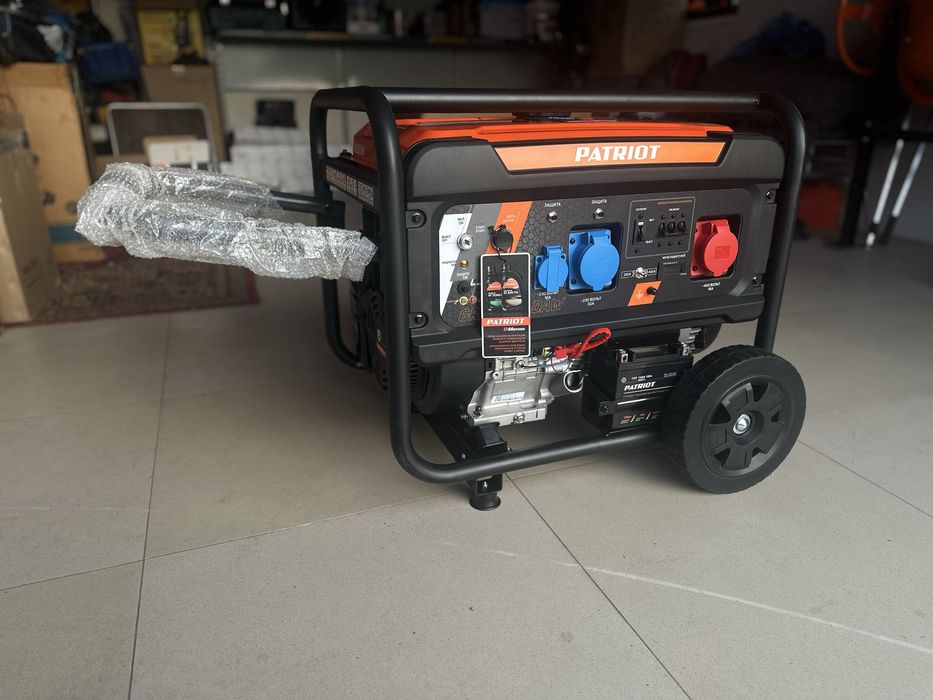 Генератор бензиновый 220-380 В PATRIOT 8.5 кв