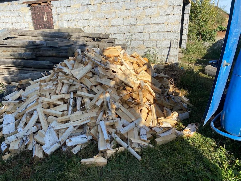 Дрова, колотые, тополь