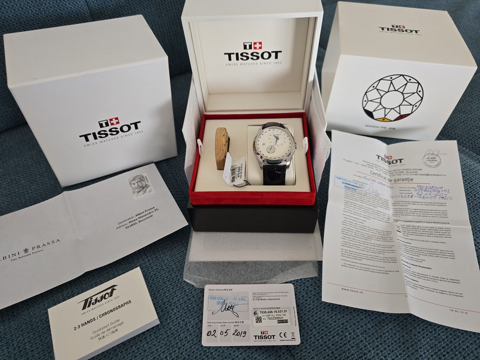 Ceas Editie Limitata Tissot Centenar 1918 Exemplare Bucuresti Sectorul 3 OLX.ro