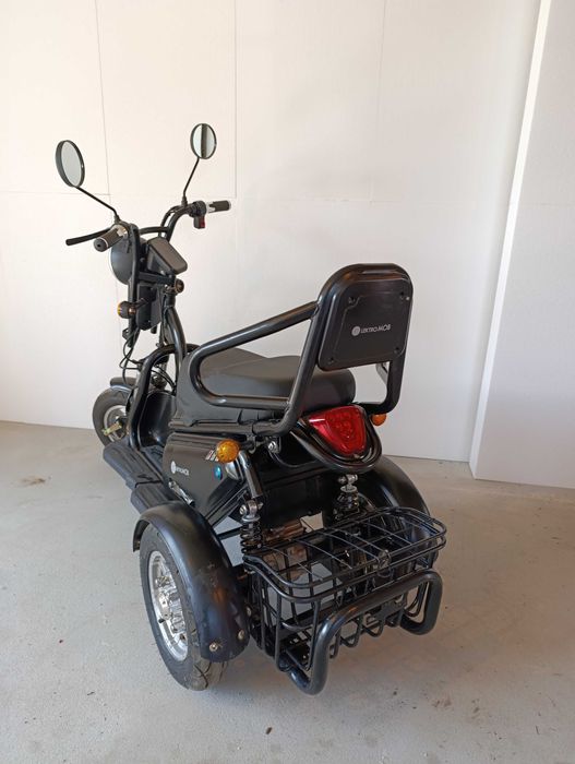 Tricicleta ElektroMOB, 2 Locuri, Baterie 20 Ah, 35km/h, Putere 500 W
