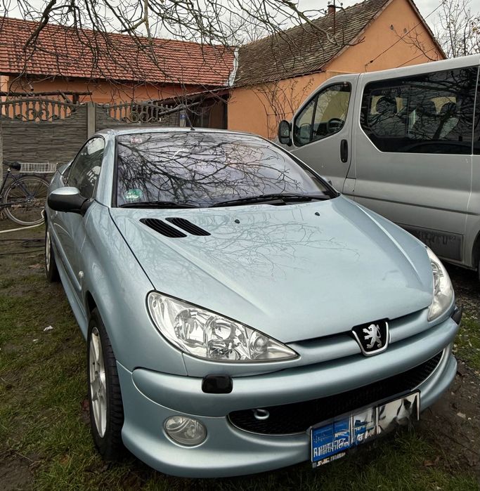 Vand peugeot 206 cc decapotabil