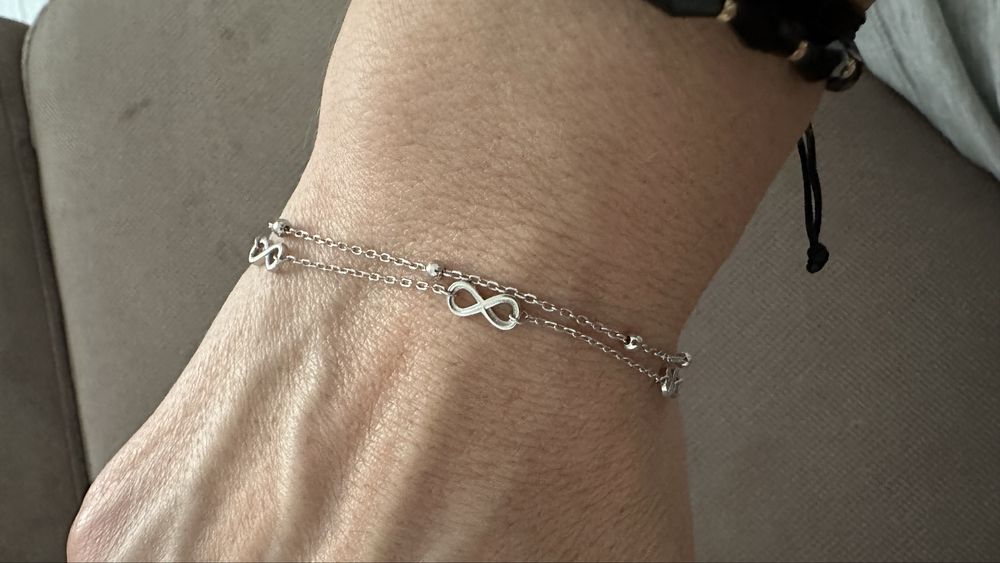 Bratara argint “infinit”