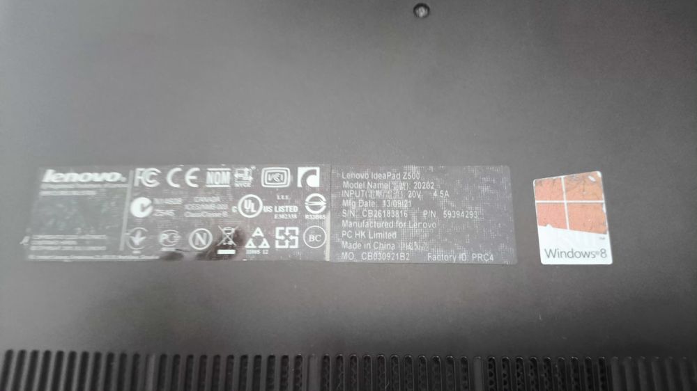 Ноутбук Lenovo сатылады