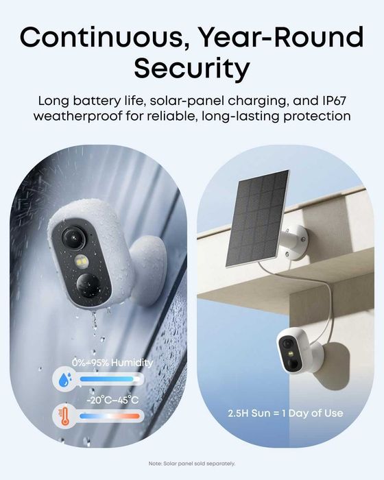 EufyCam C35 Security-охранителна система от видеокамери за външен и вътрешен монтаж
