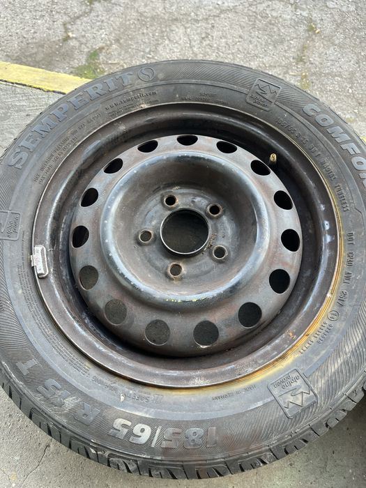2 бр.  железни джанти 15” с гуми 5x114,3 5,5J за Hyundai KIA