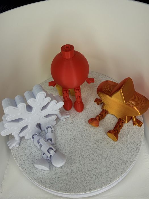 Ornamente de Crăciun 3D