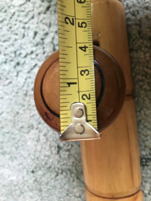 6бр стари френски закачалки от дърво масив за стена