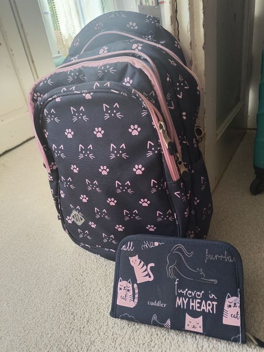 Ghiozdan cu penar inclus de firma