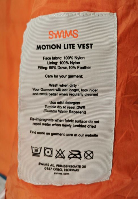 SWIMS мъжка грейка с пух размер L