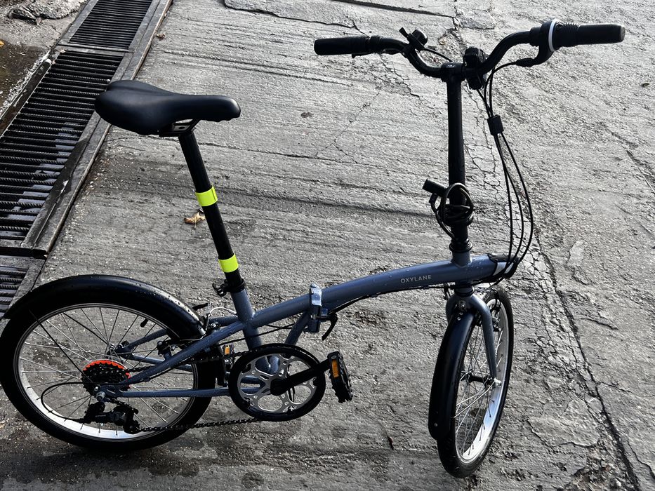 VÂND Bicicletă pliabilă Fold 120 gri