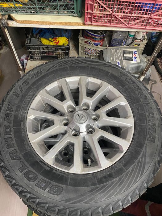 Диски от Toyota Prado