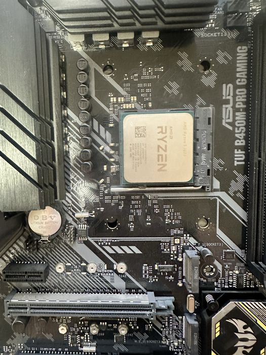 Kit AM4 — Ryzen 5 3600 + ASUS TUF B450M-Pro Gaming + GTX 1050 Ti 4GB