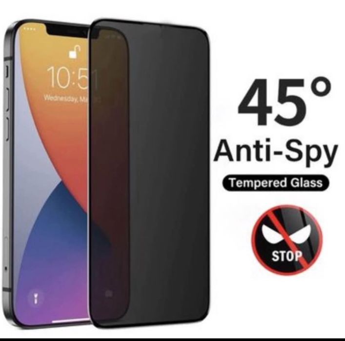Privacy screen protektor iphone 16/15/14/13/12/11/x/7