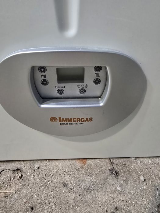 Centrală termică Immergas Eolo Star 23 kW – pe gaz, tiraj forțat.