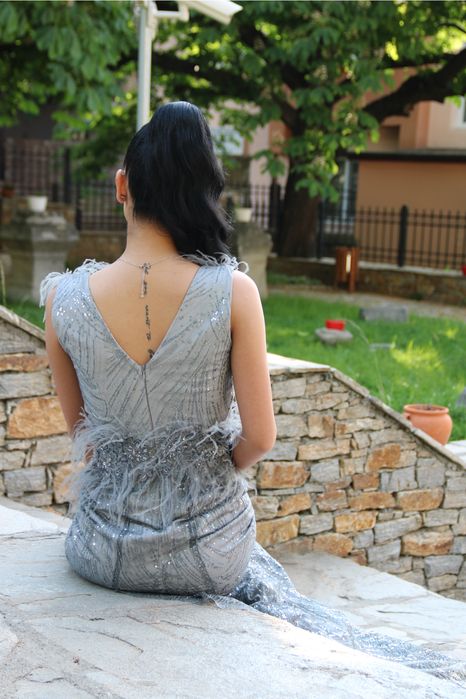 Дълга официална рокля