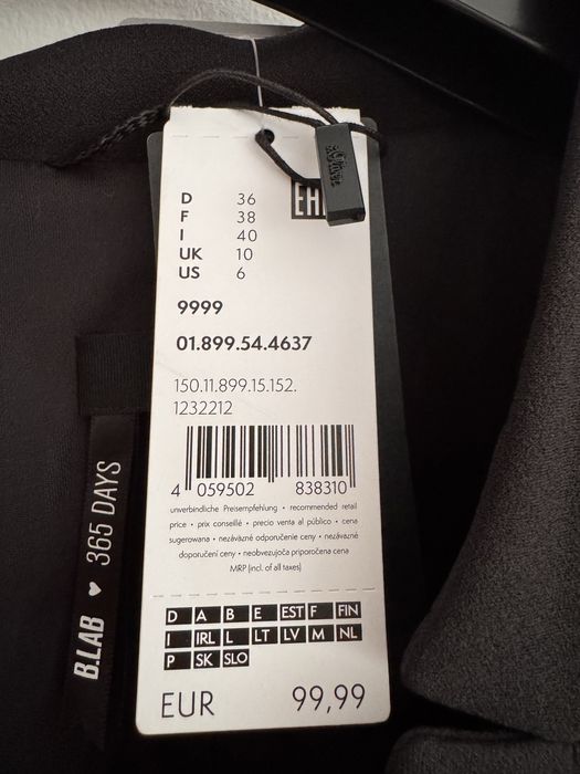 Бизнес сет от рокля и сако s.Oliver нови