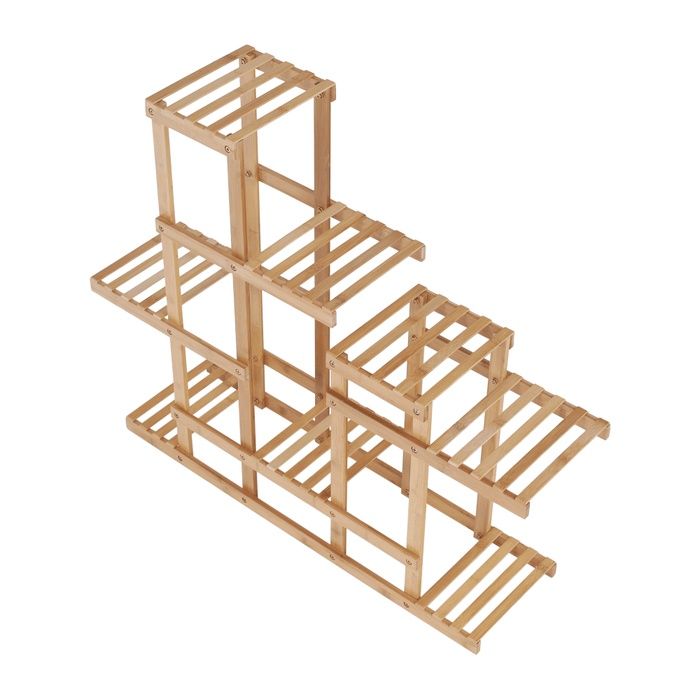 Suport ghiveci flori Tabia, bambus