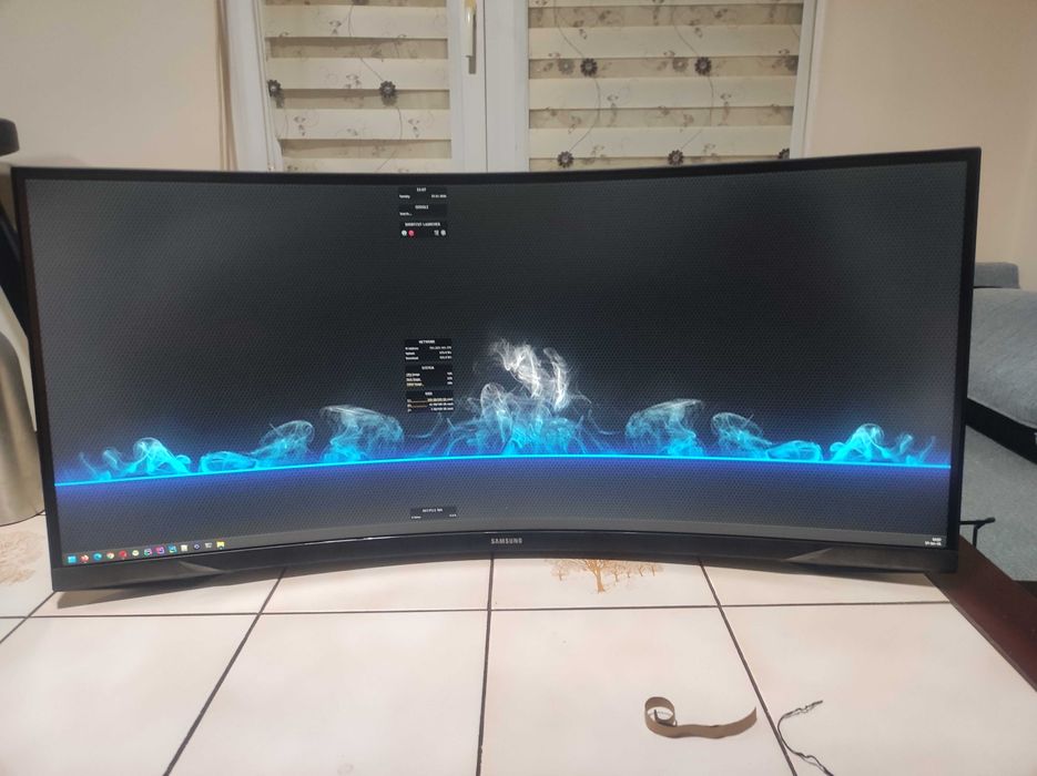 Samsung Odyssey G5 LC34G55T 34" Curved 165Hz – като нов, в кашон