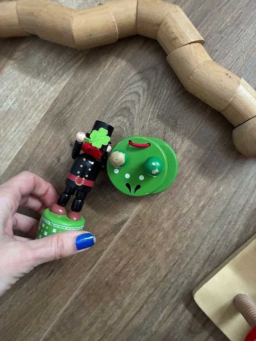 6 броя  образователни дървени играчки