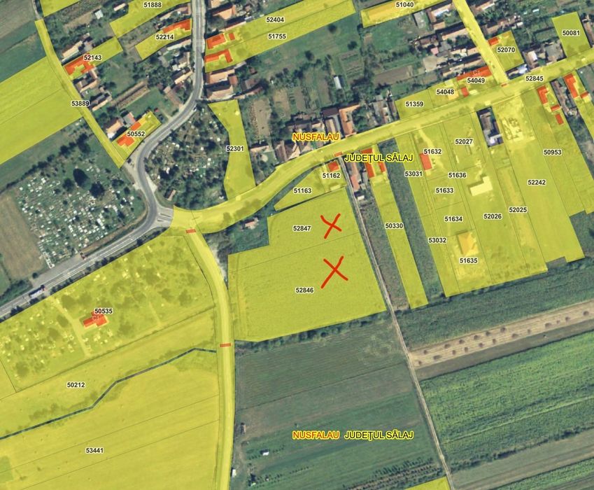 Teren intravilan 1,5 hectare – Nusfalau, lângă A3