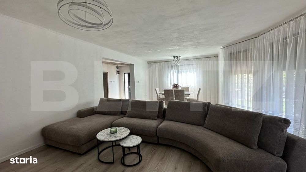 Casa moderna, complet utilata si mobilata